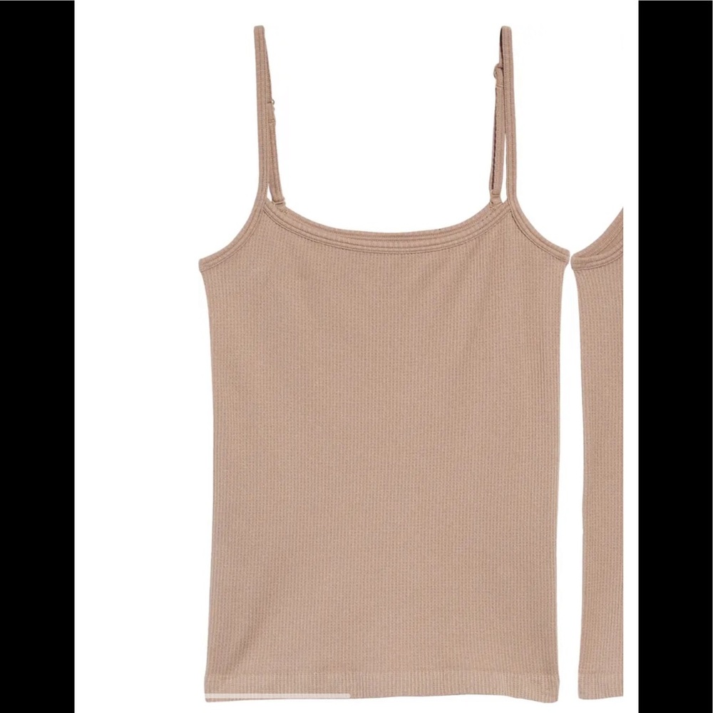 skims stretch rib straight neck camisole